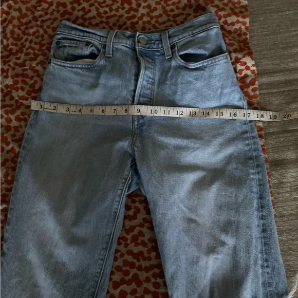 Custom Altered Levi Wedgie Straight leg jeans - Picture 10 of 16